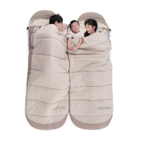 Купить Мешок спальный Naturehike  NH21MSD11 коричневый,  молния слева, 6927595788295L арт. 6927595788295L